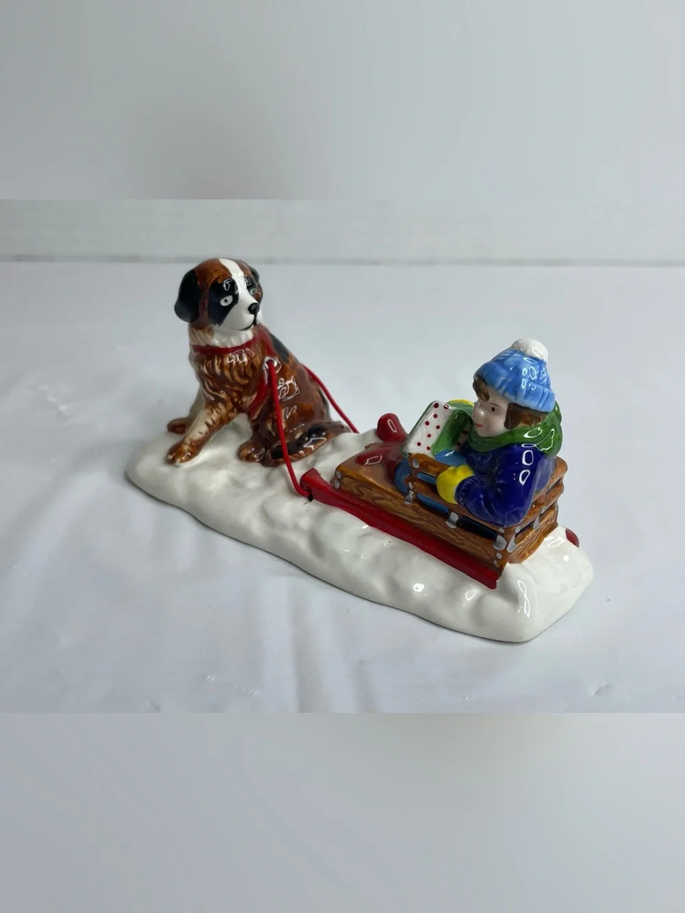 Department 56 The Original Snow Village “MUSH!” Set Of Two-No Box